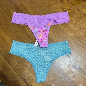 Victoria secret thongs size m